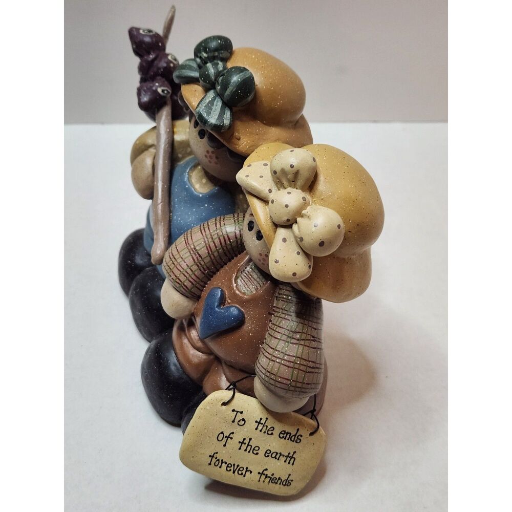 Henton Two Lady Hobos “To the Ends of the Earth Forever Friends” Figurine